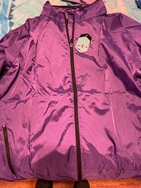LuLaRoe Purple Rise Zip Jacket